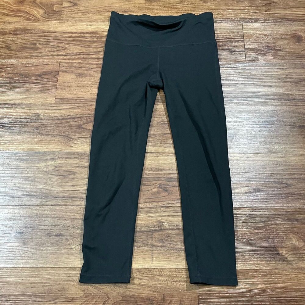 Gap Fit Blackout Technology Black Leggings Polyester Womens Size Small